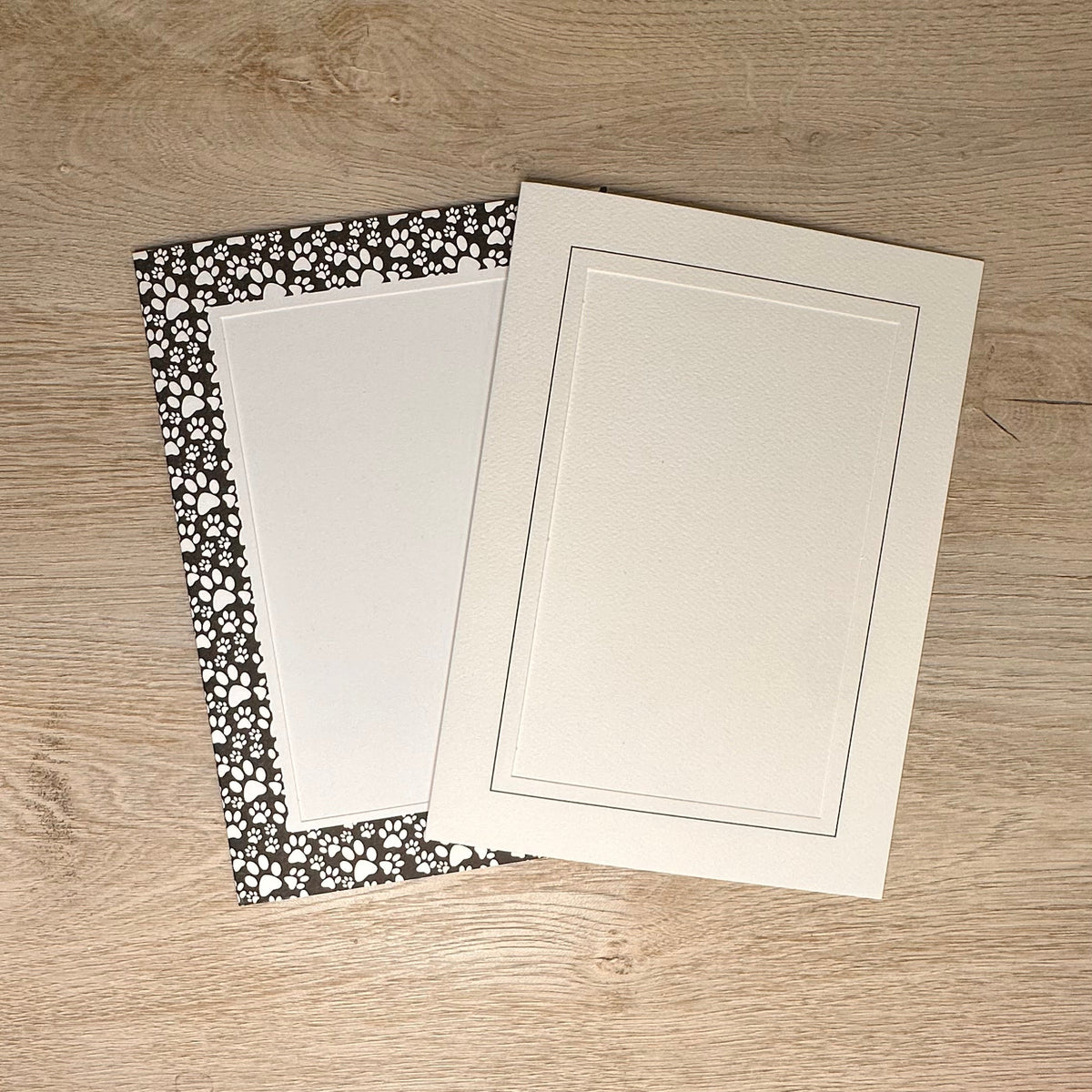 Woodland stationery kit