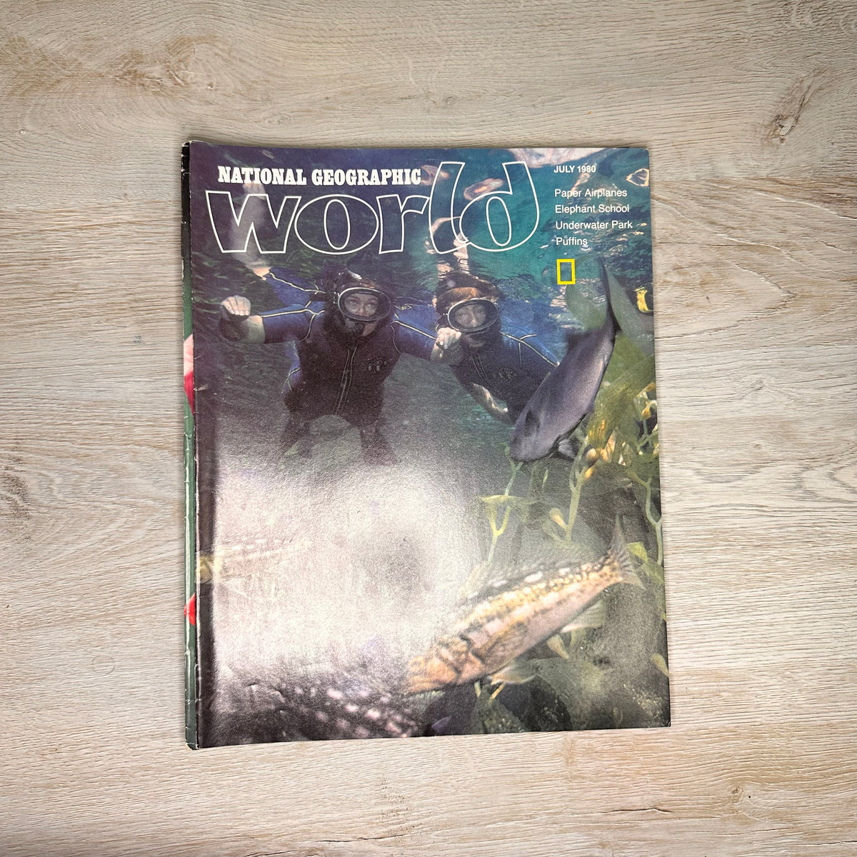 1979-1981 World National Geographic kid magazines