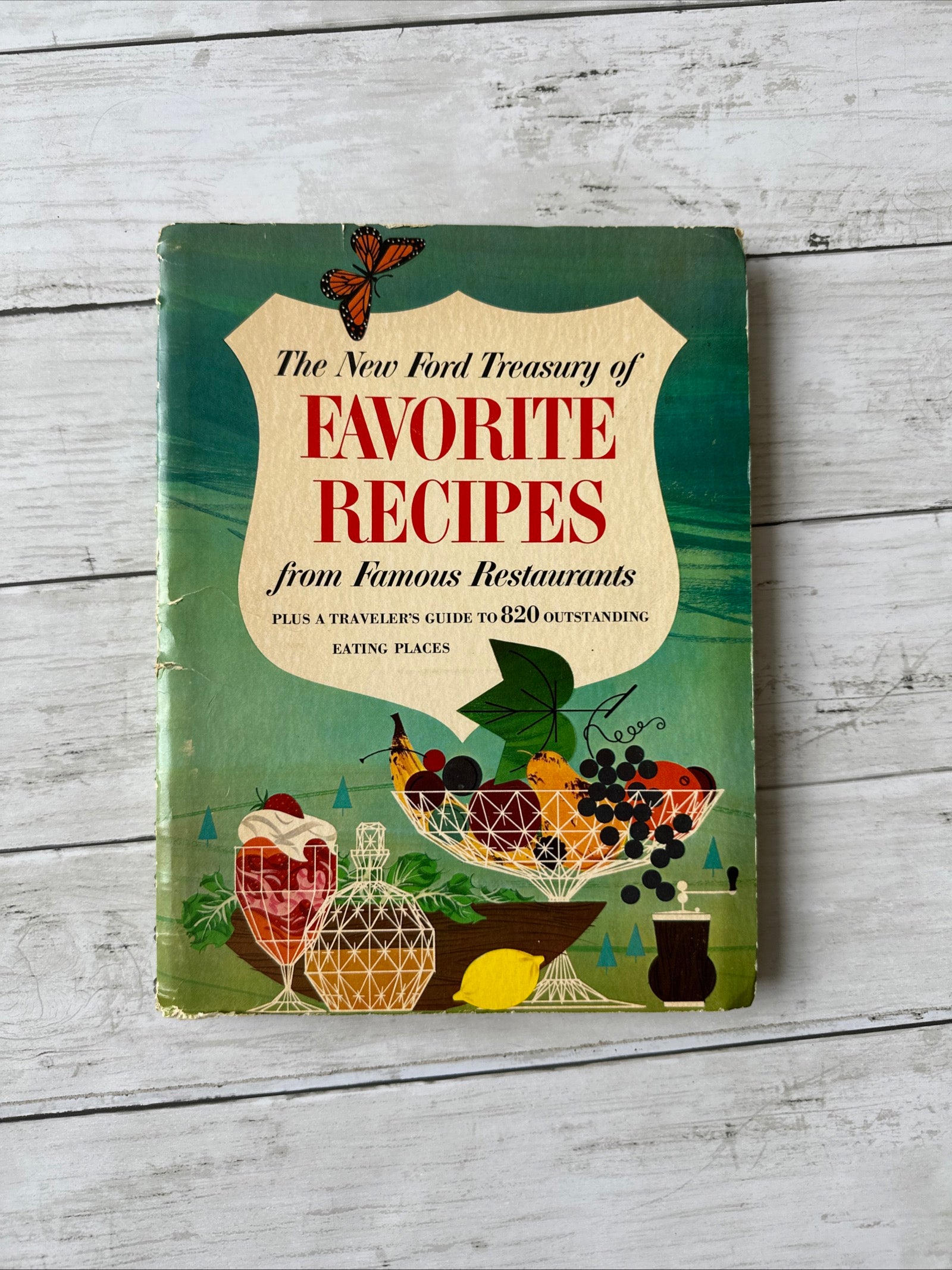 Ford Treasury of Favorite Recipes from Famous Restaurants Recipes 1963
