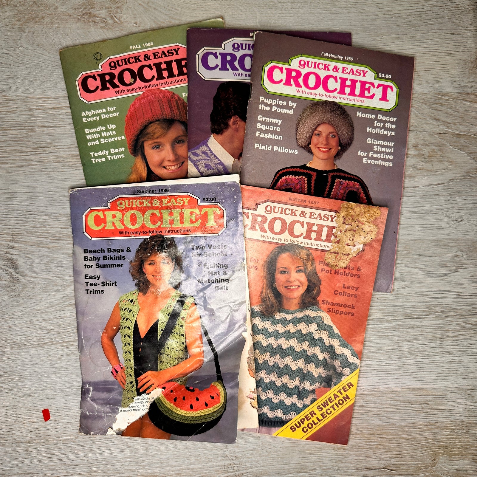 Quick & Easy Crochet - Set of 5