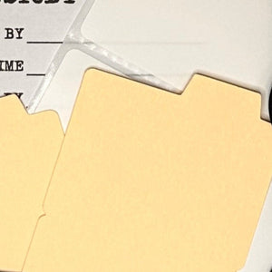 Mini File Folders