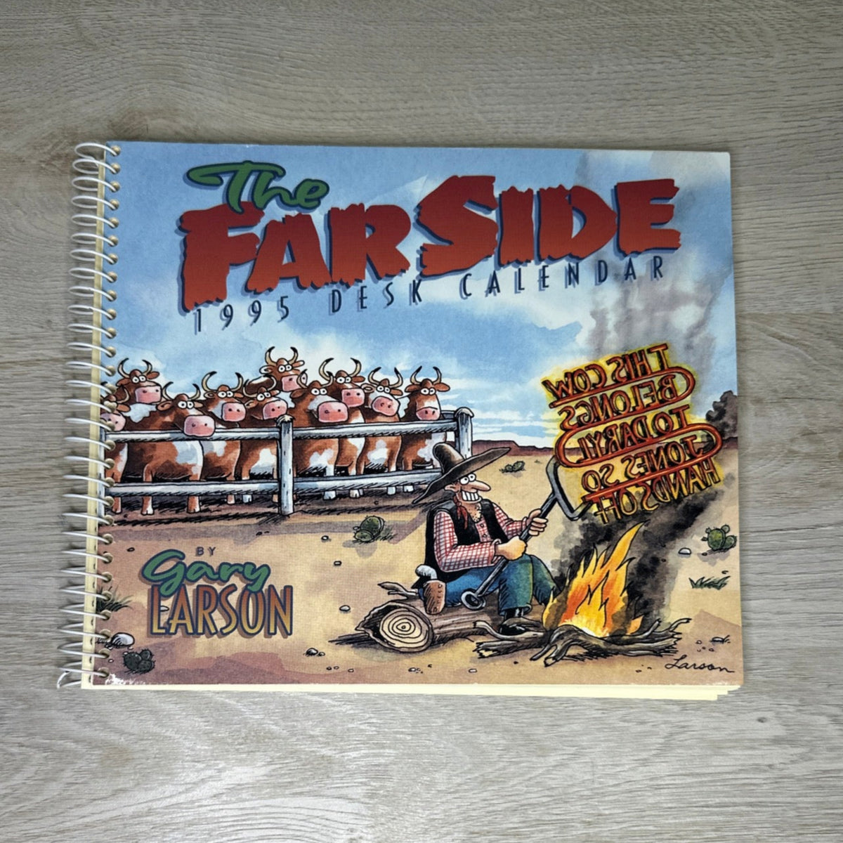 The Far Side 1995 desk calendar