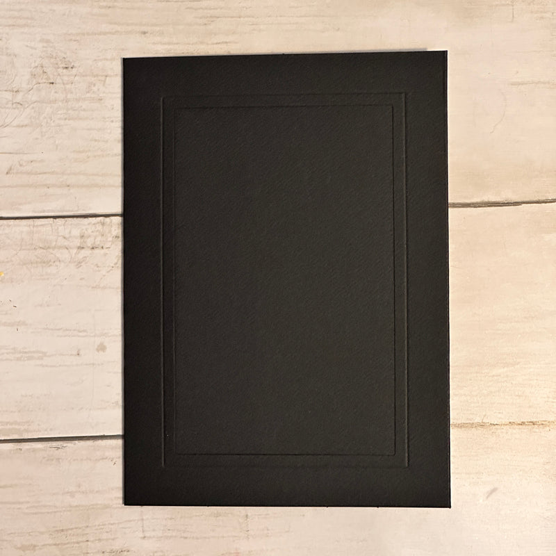 Black Photo Insert Note Cards - Color Classics collection - #CC800 ...