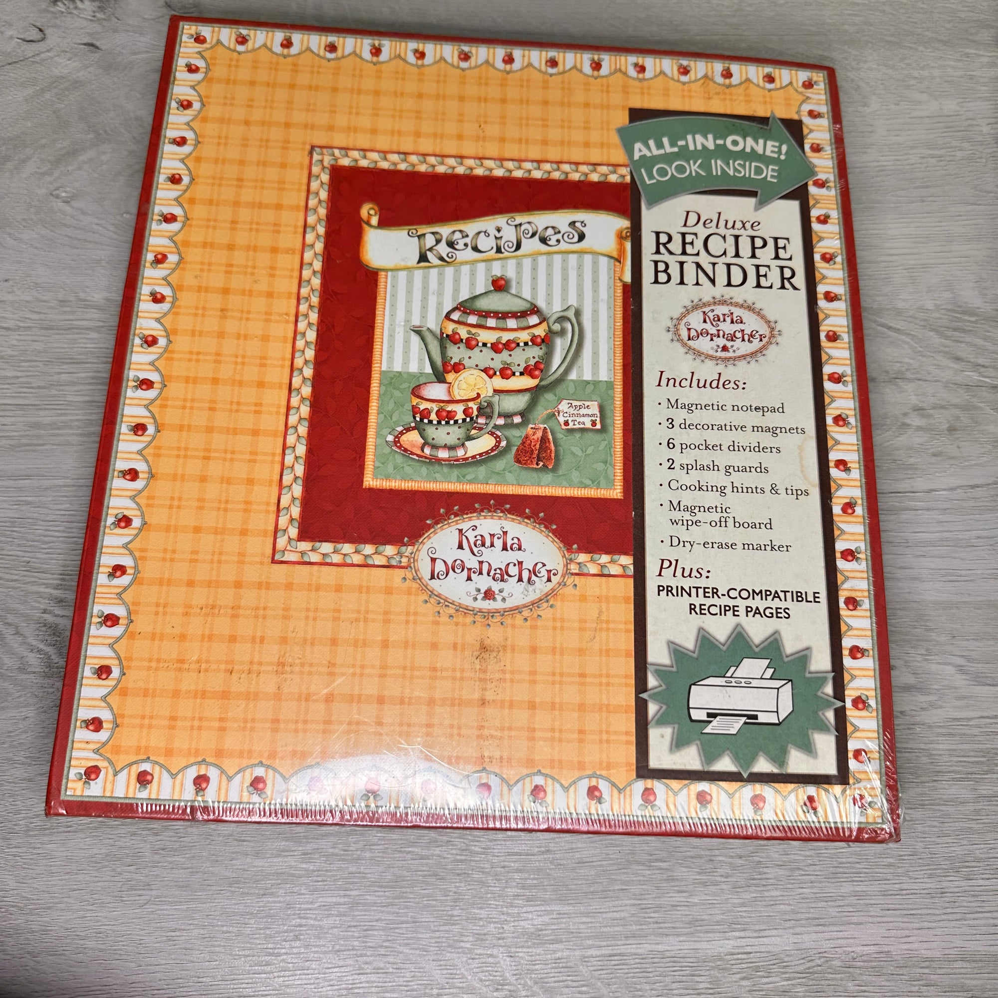 Deluxe Recipe Binder New By Karla Dornacher