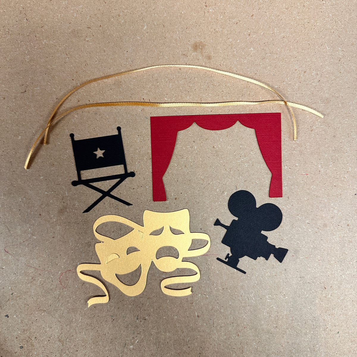 Movie Theater Junk Journal Scrapbook kit - March 2025