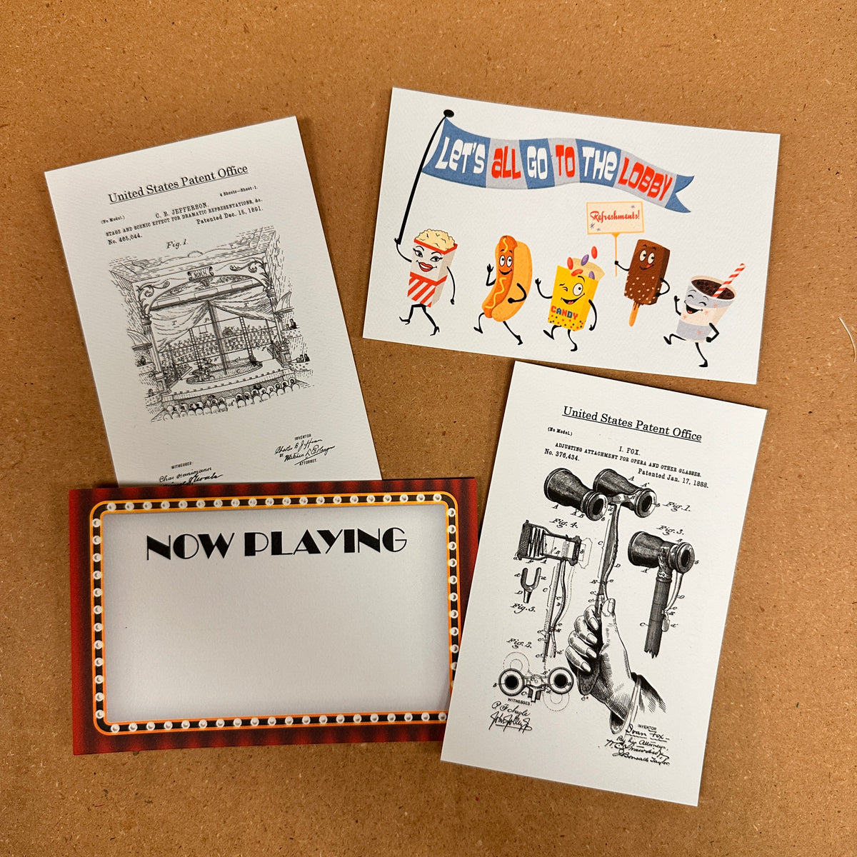 Movie Theater Junk Journal Scrapbook kit - March 2025