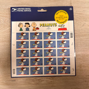 20 Peanuts $0.34 postage stamps