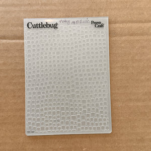 Embossing Folders - Used - Cuttlebug Provo Craft