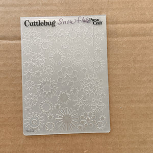 Embossing Folders - Used - Cuttlebug Provo Craft