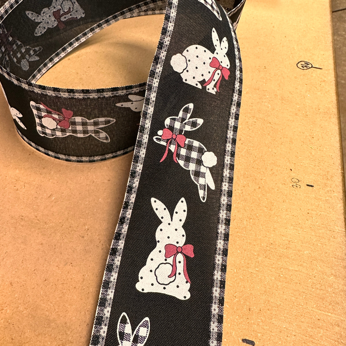 Bunny ribbon - by the yard
