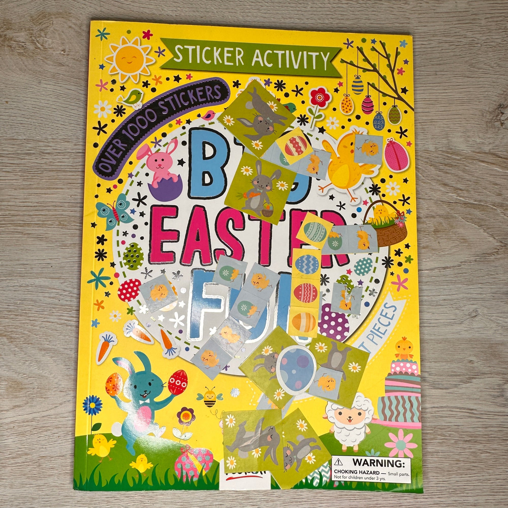 Big Easter Fun sticker activity book