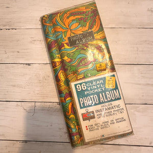 1960s Fabric Photo Album