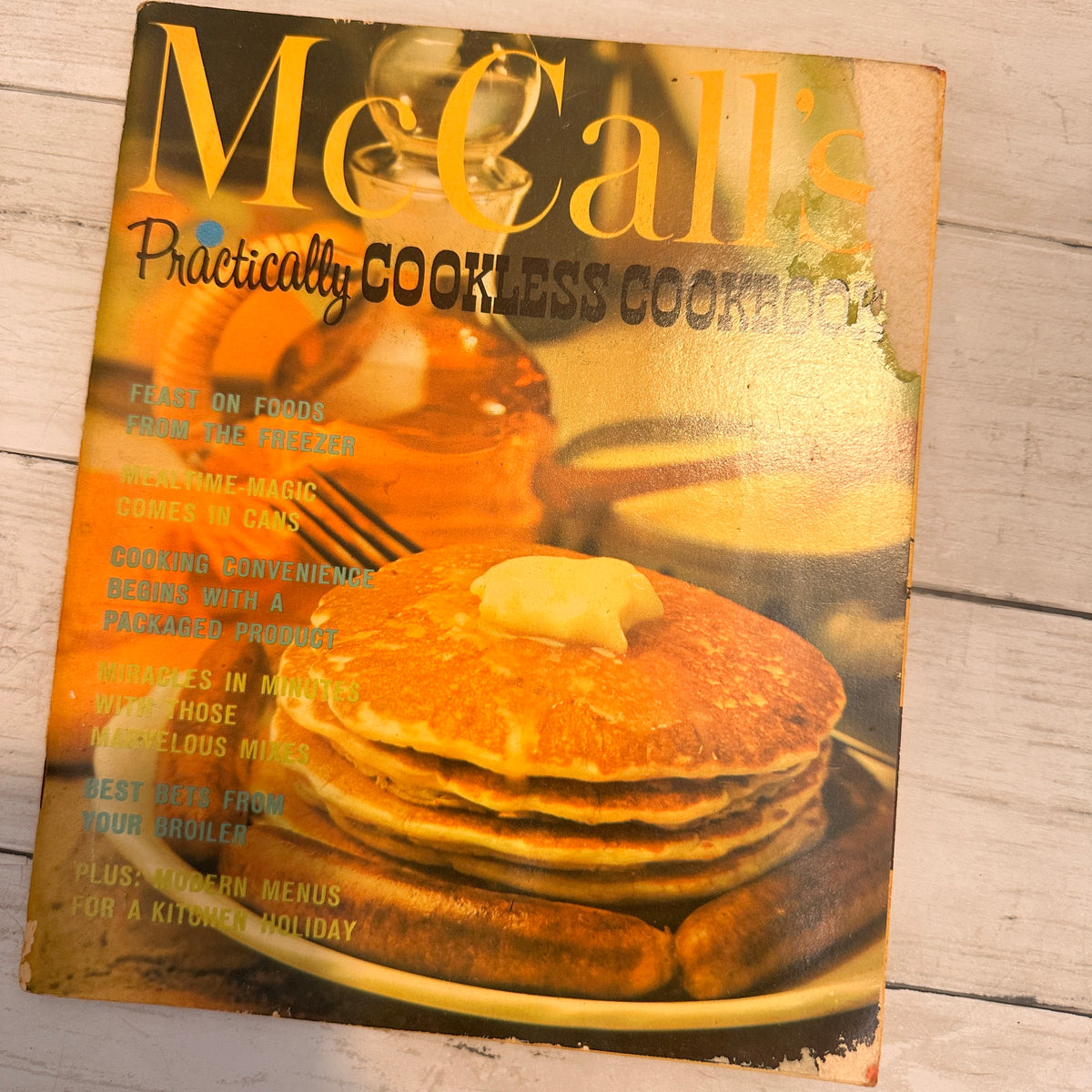 McCall's softcover cookbooks - 1960s-1970s