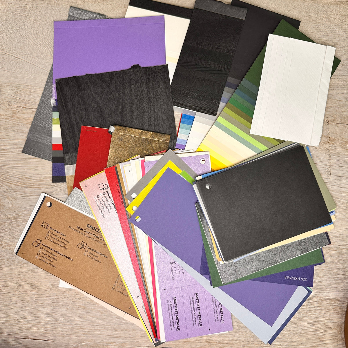 Paper Mill swatches - A