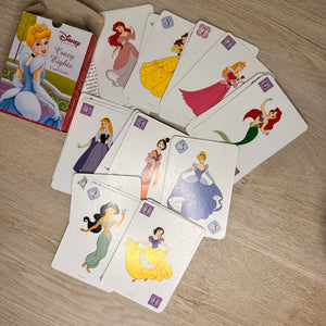 Disney Princess Crazy Eights cards
