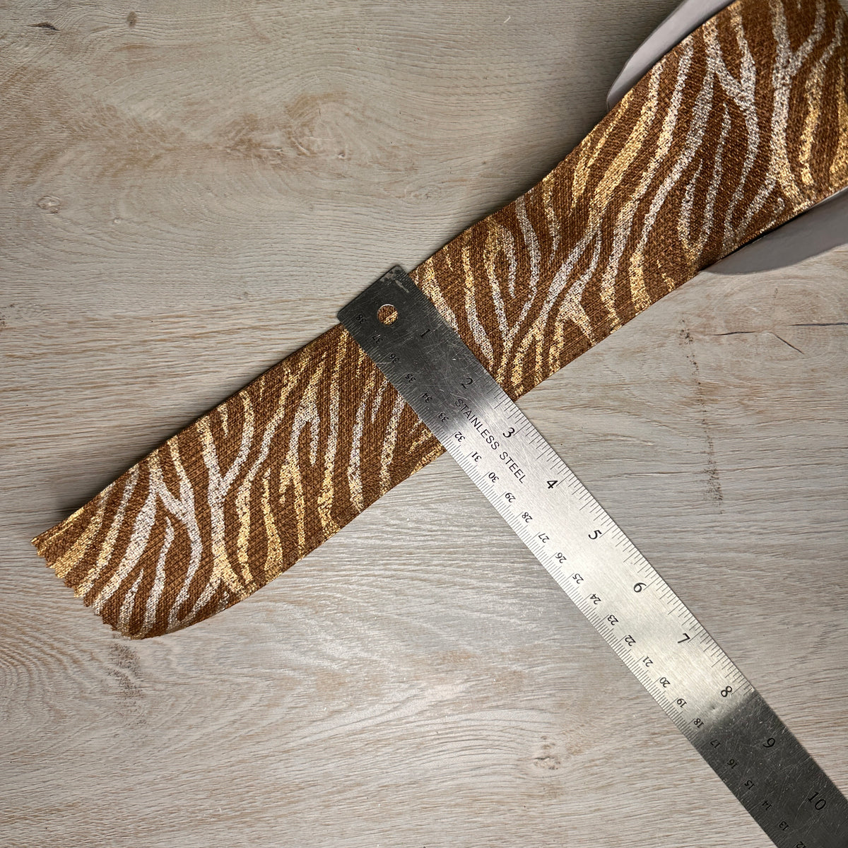Animal stripes ribbon - by the yard