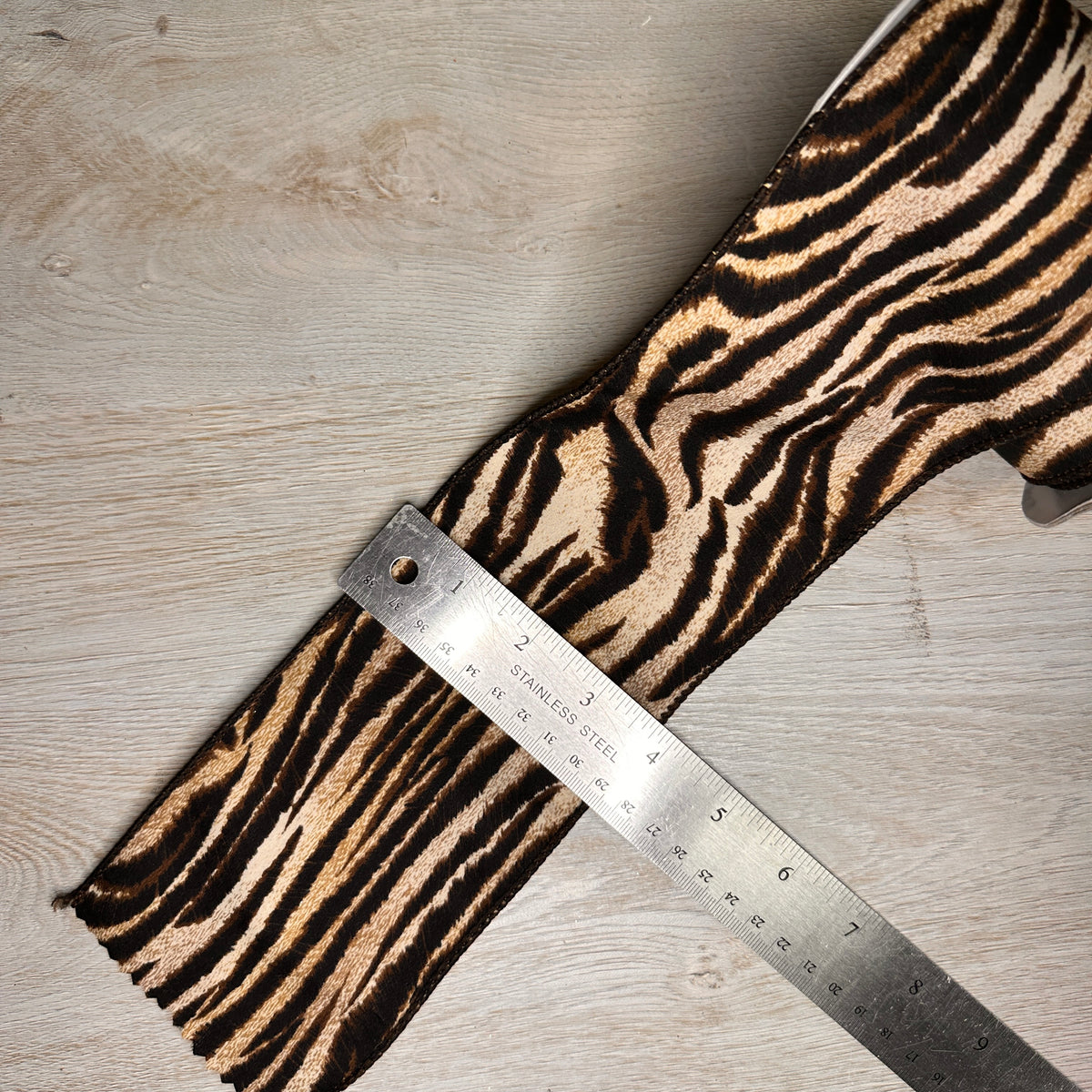 Animal stripes ribbon - by the yard