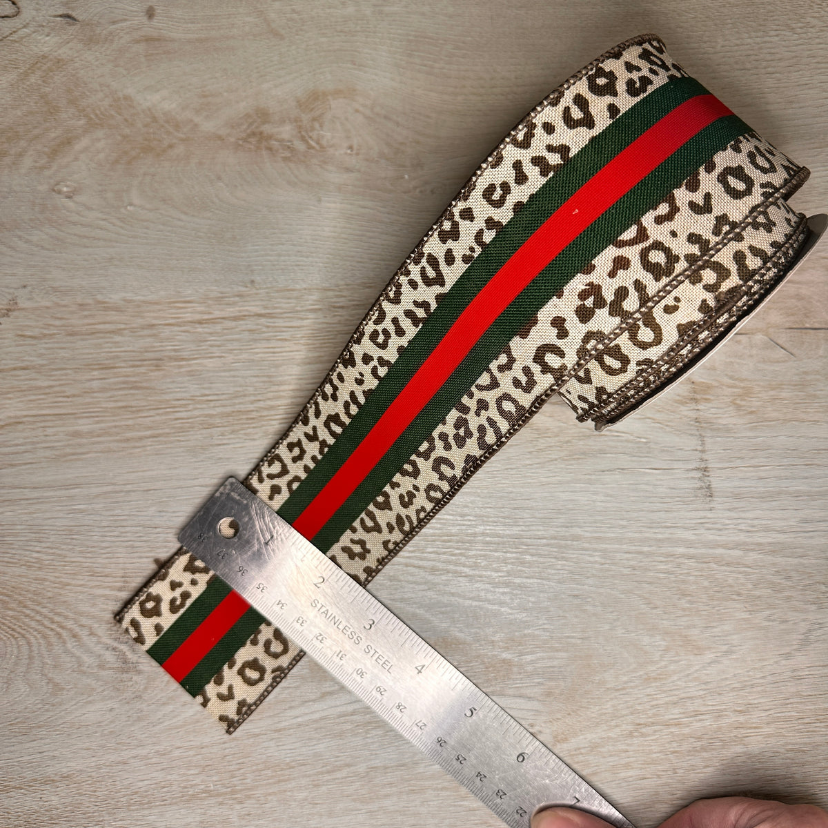 Animal spots ribbon - by the yard