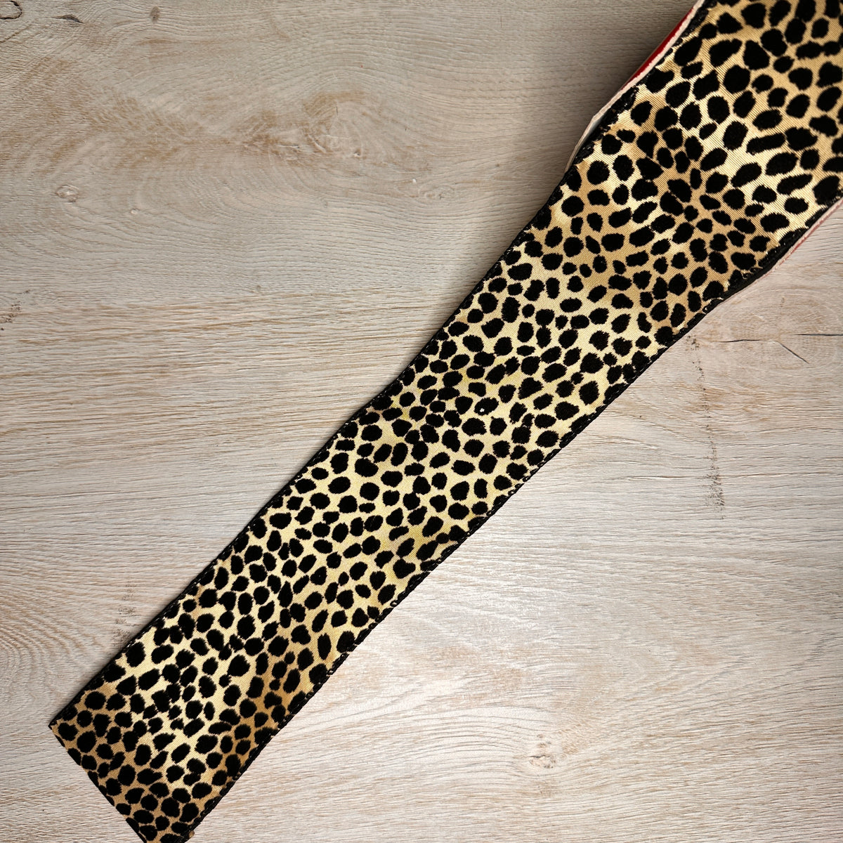 Animal spots ribbon - by the yard