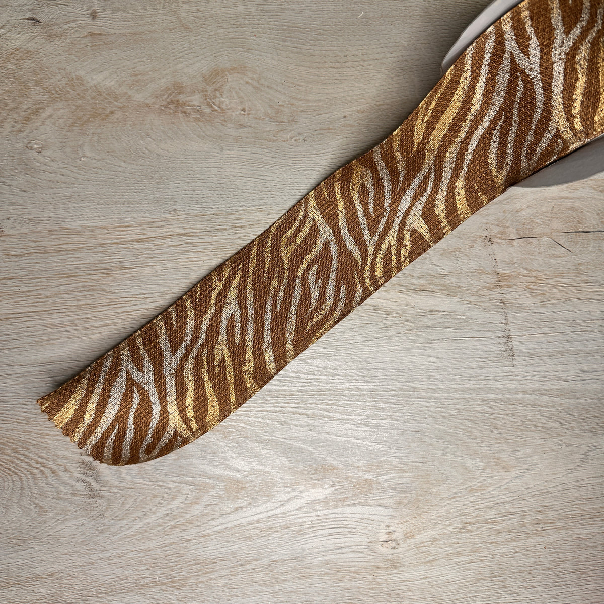 Animal stripes ribbon - by the yard