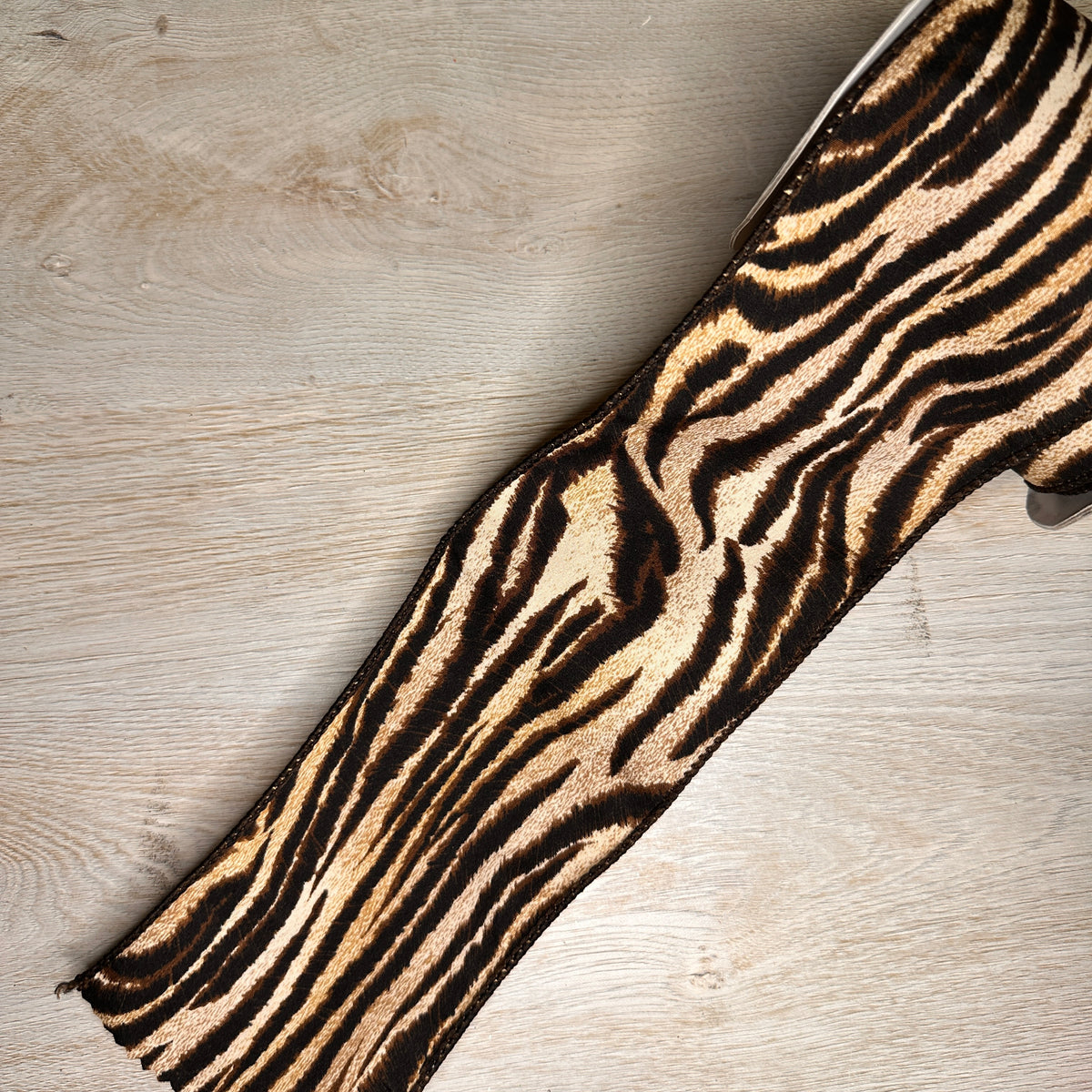 Animal stripes ribbon - by the yard