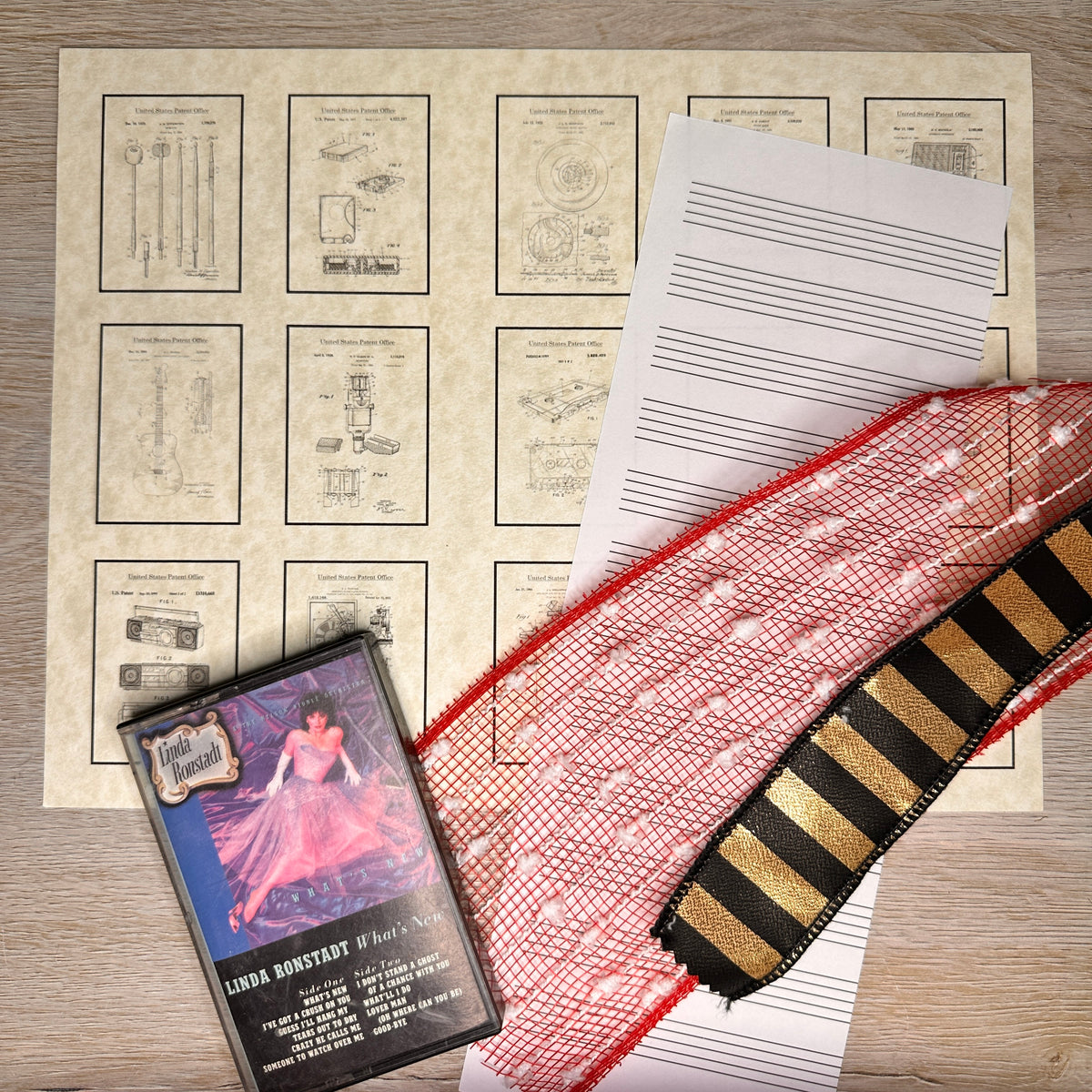 Music Through the Years Junk Journal Scrapbook kit - May 2025