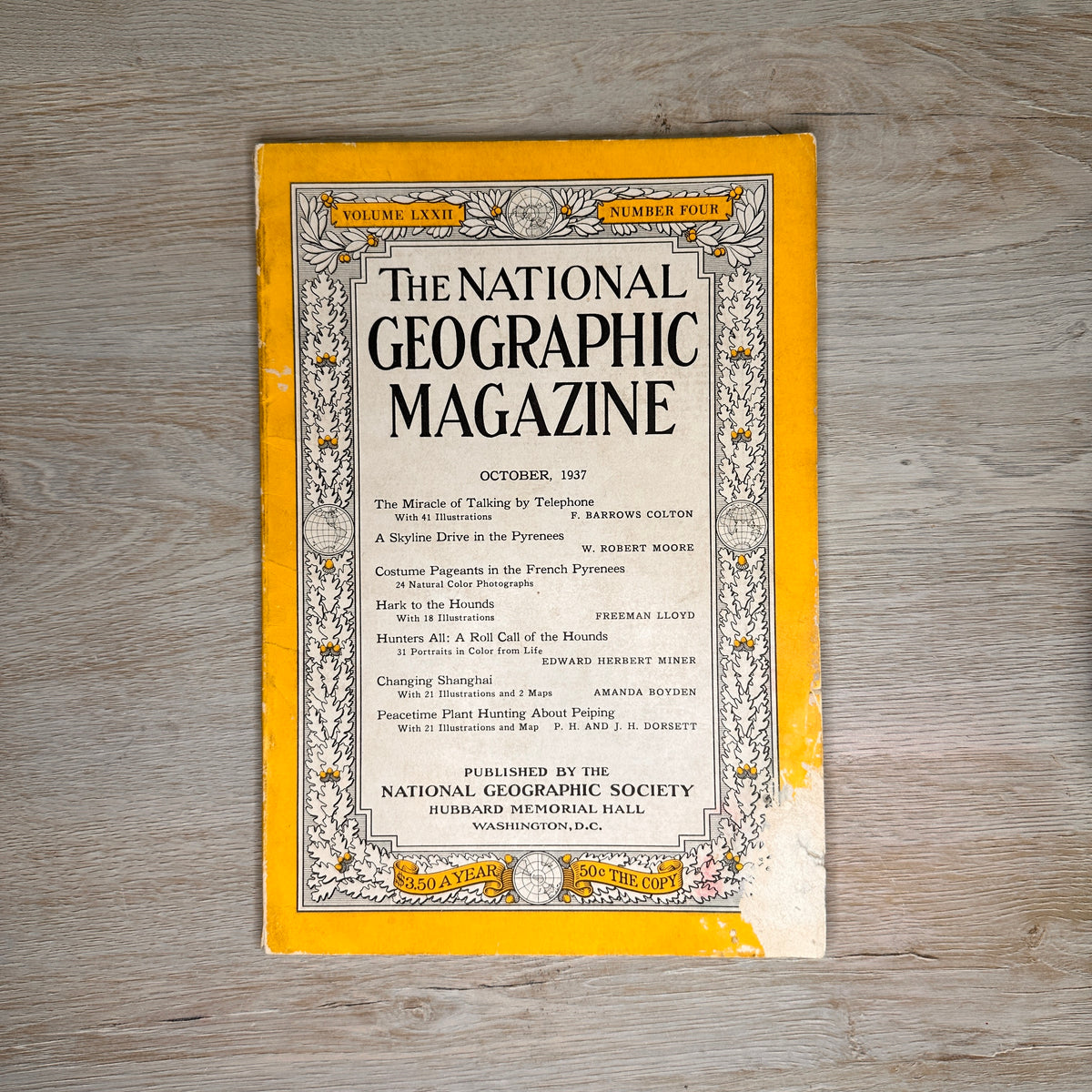 1930s National Geographic magazines
