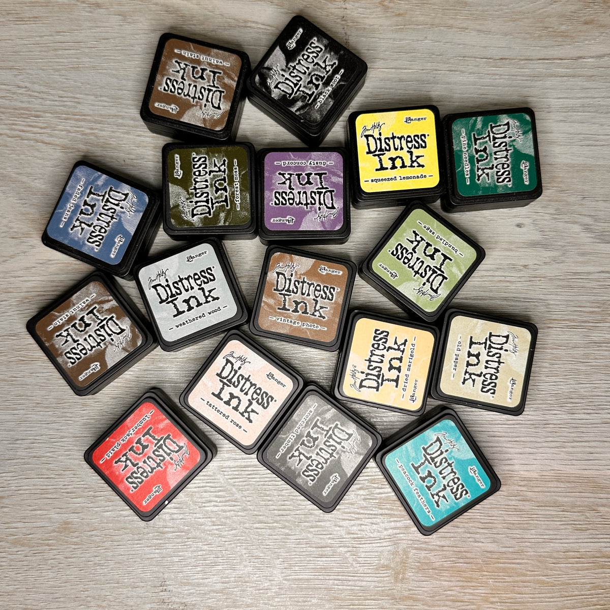 Tim Holtz Mini Distress Ink - Used Once