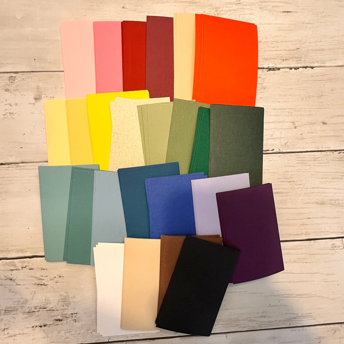 Mini Cardstock Paper Packs