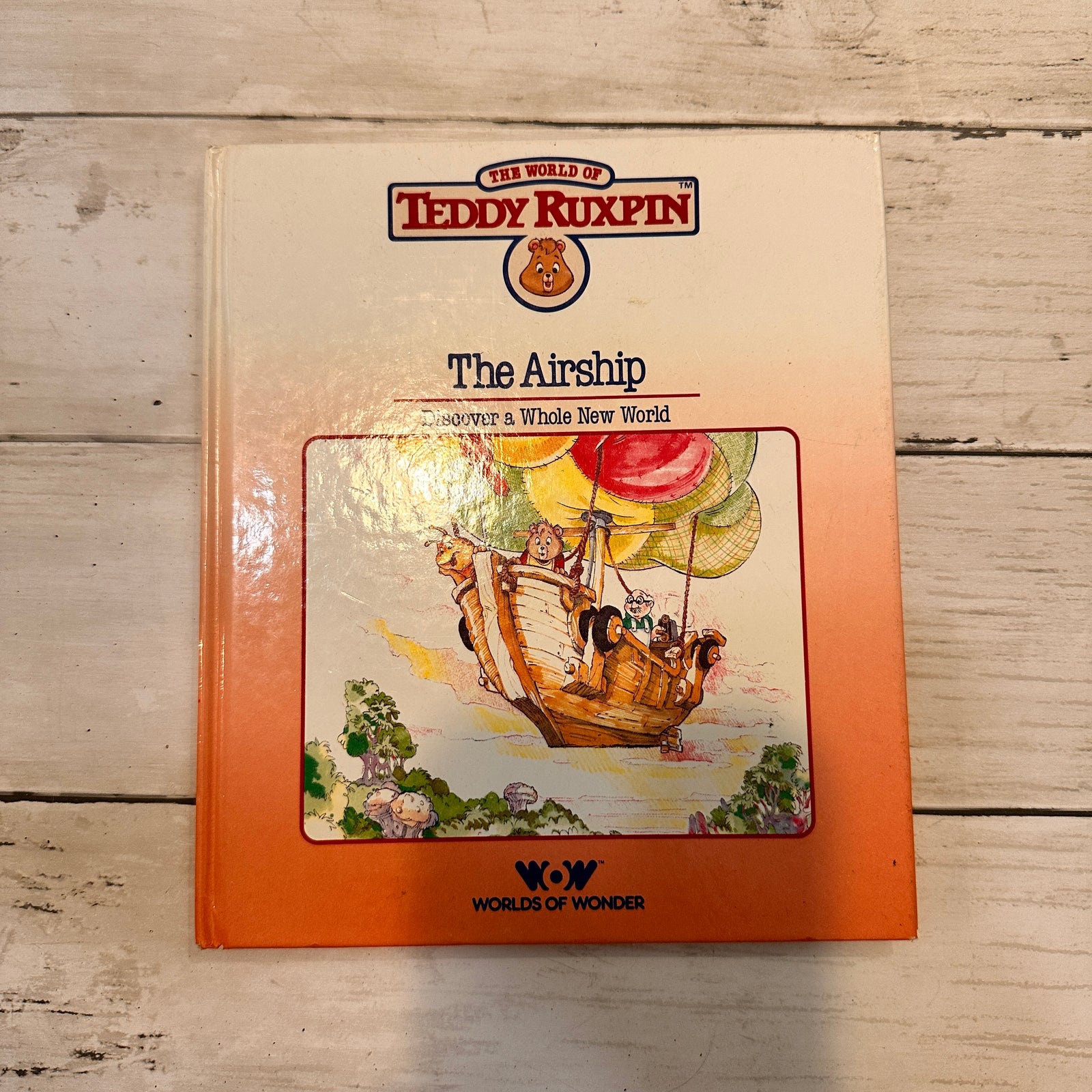 Teddy Ruxpin book - The Airship