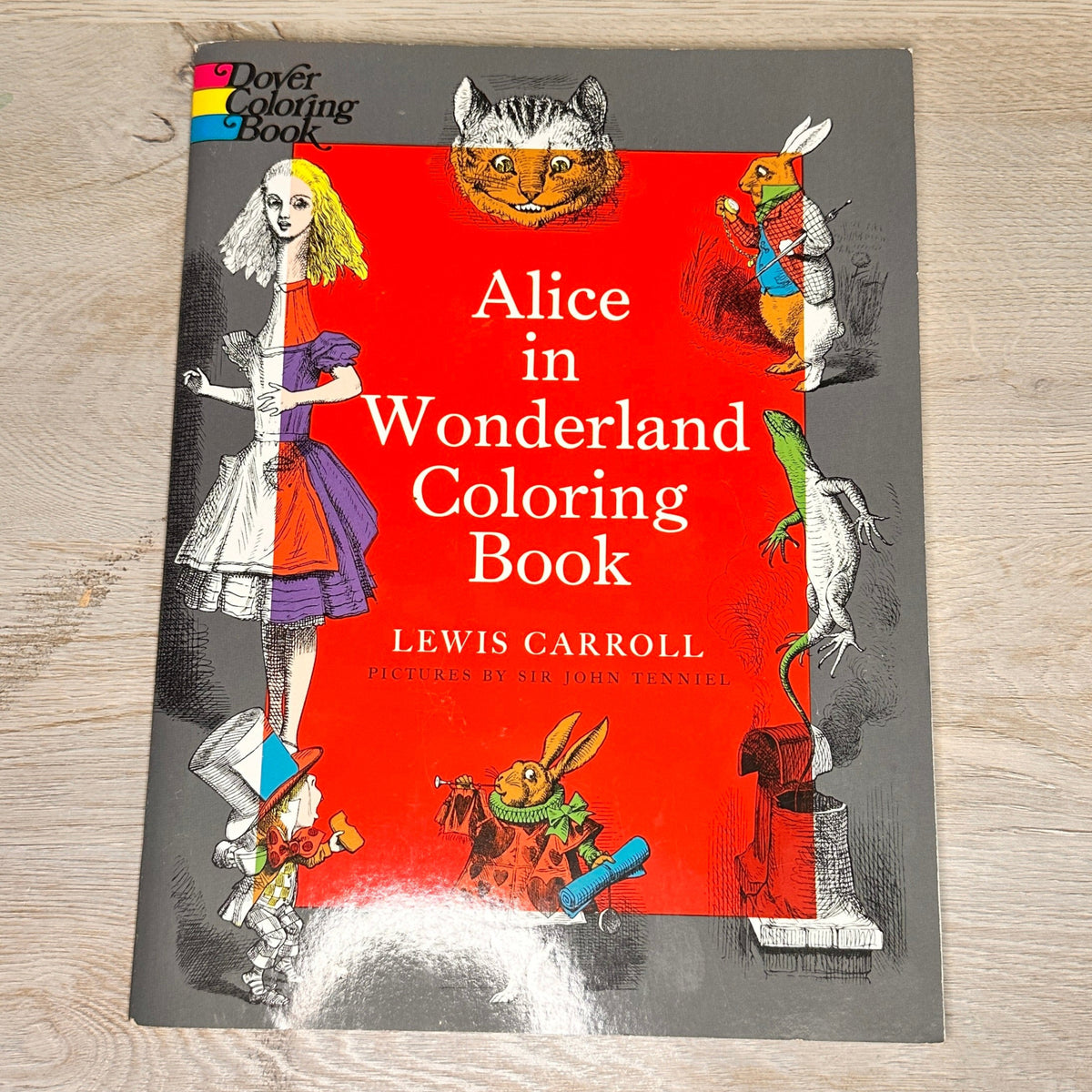 Alice in Wonderland coloring book