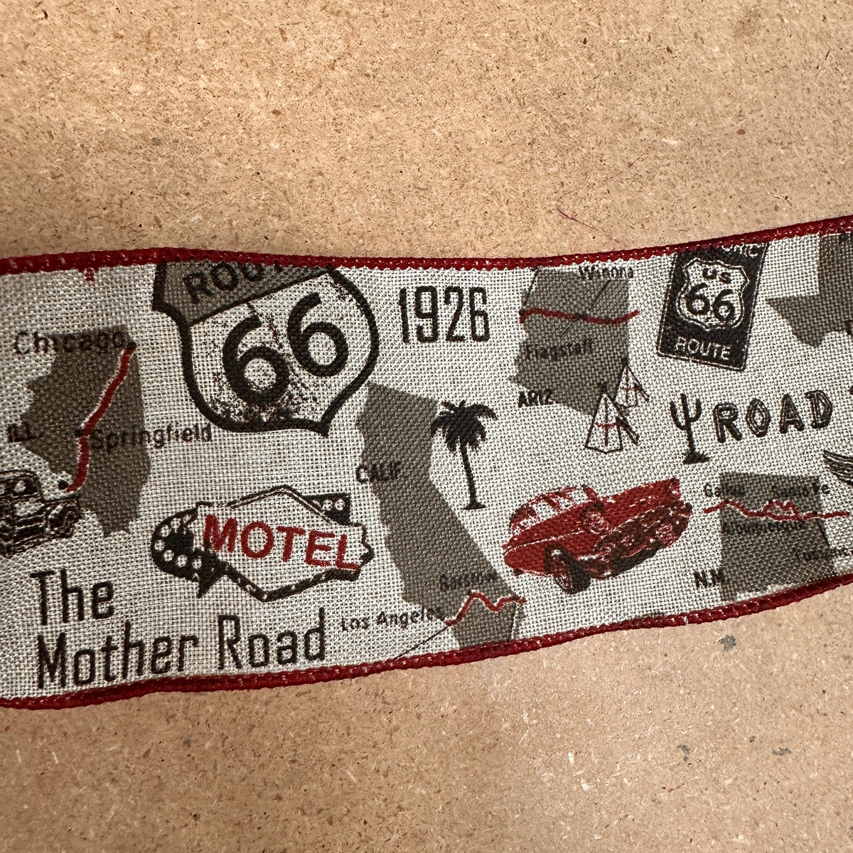 Route 66 ribbon - by the yard