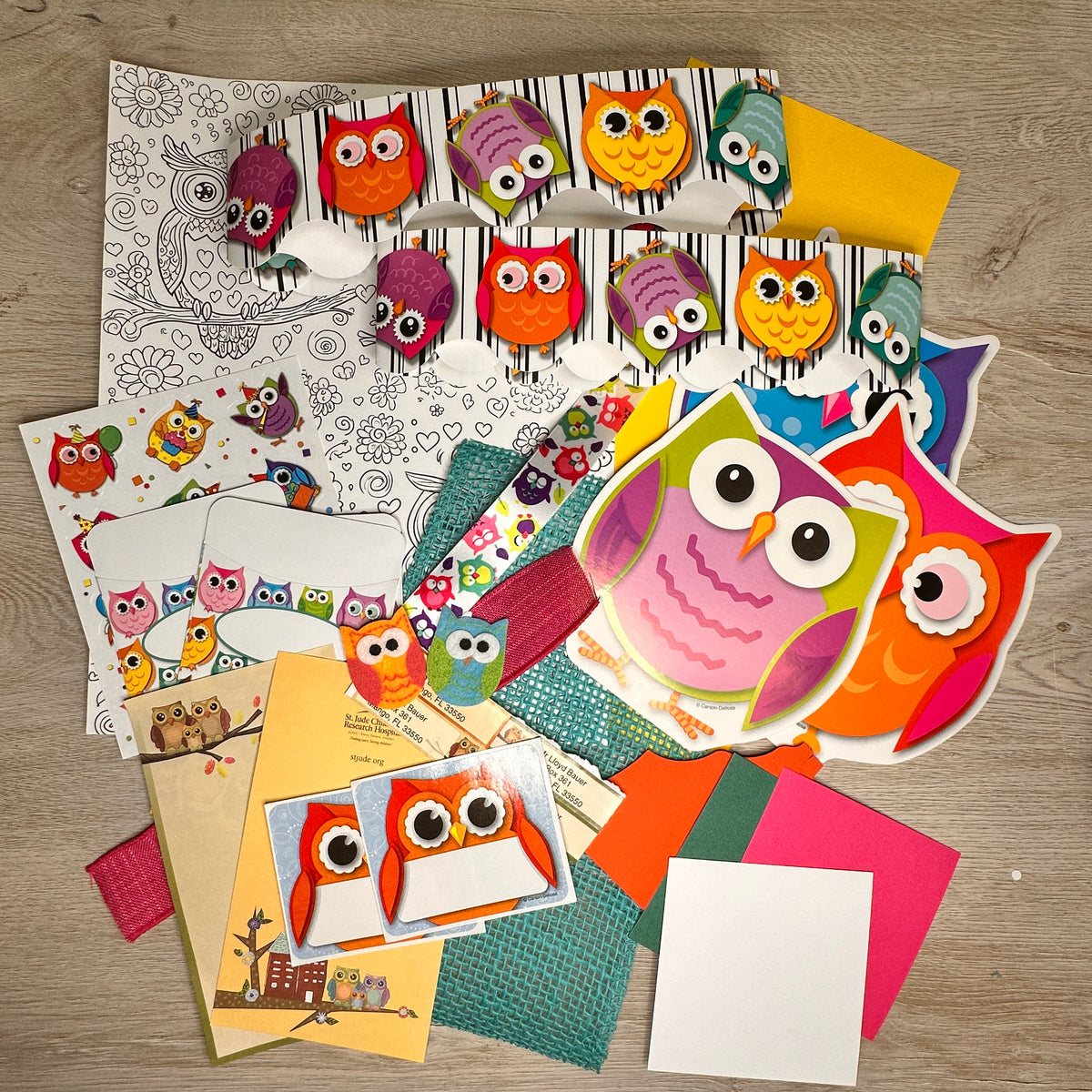 Hoot Hoot Owl grab bag