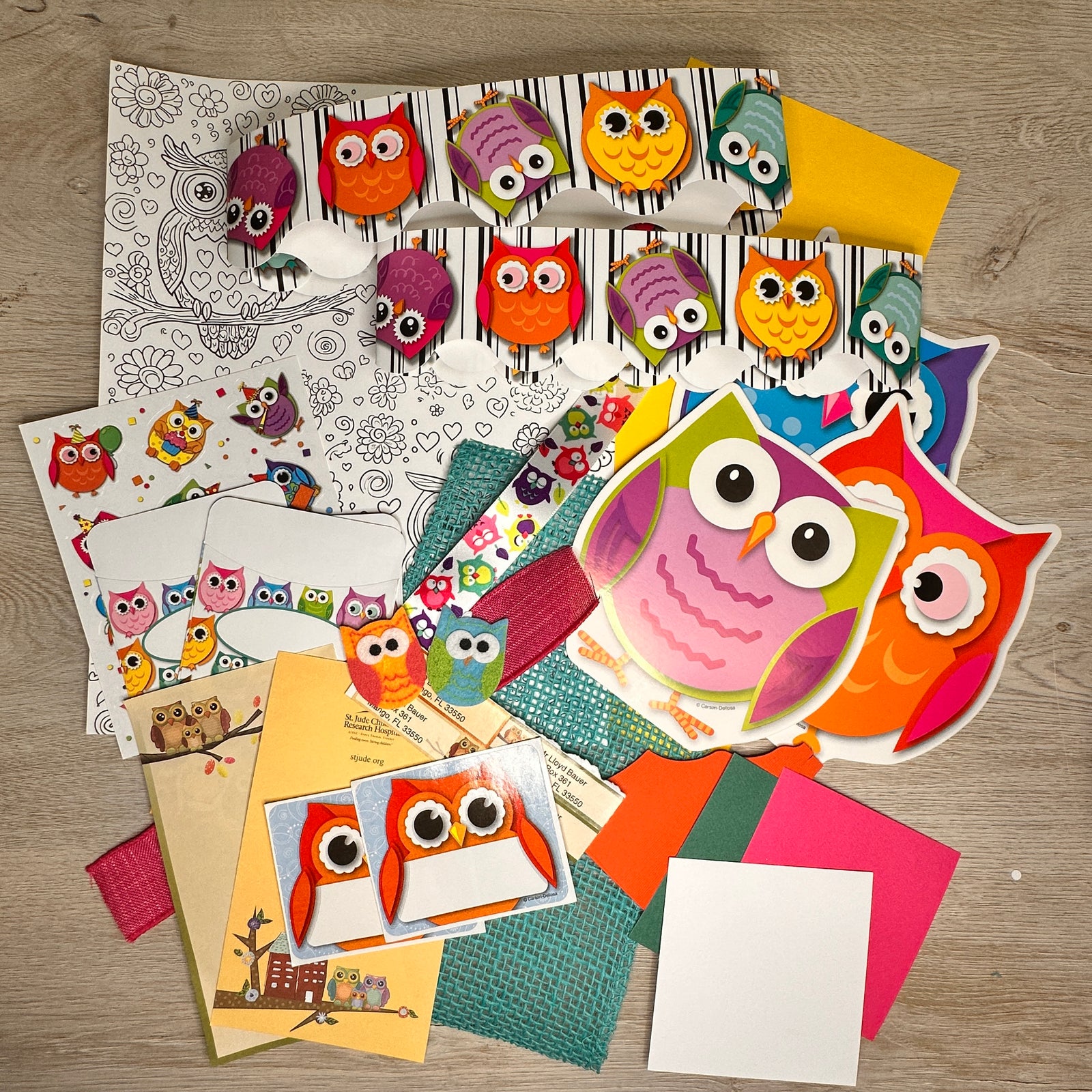 Hoot Hoot Owl grab bag