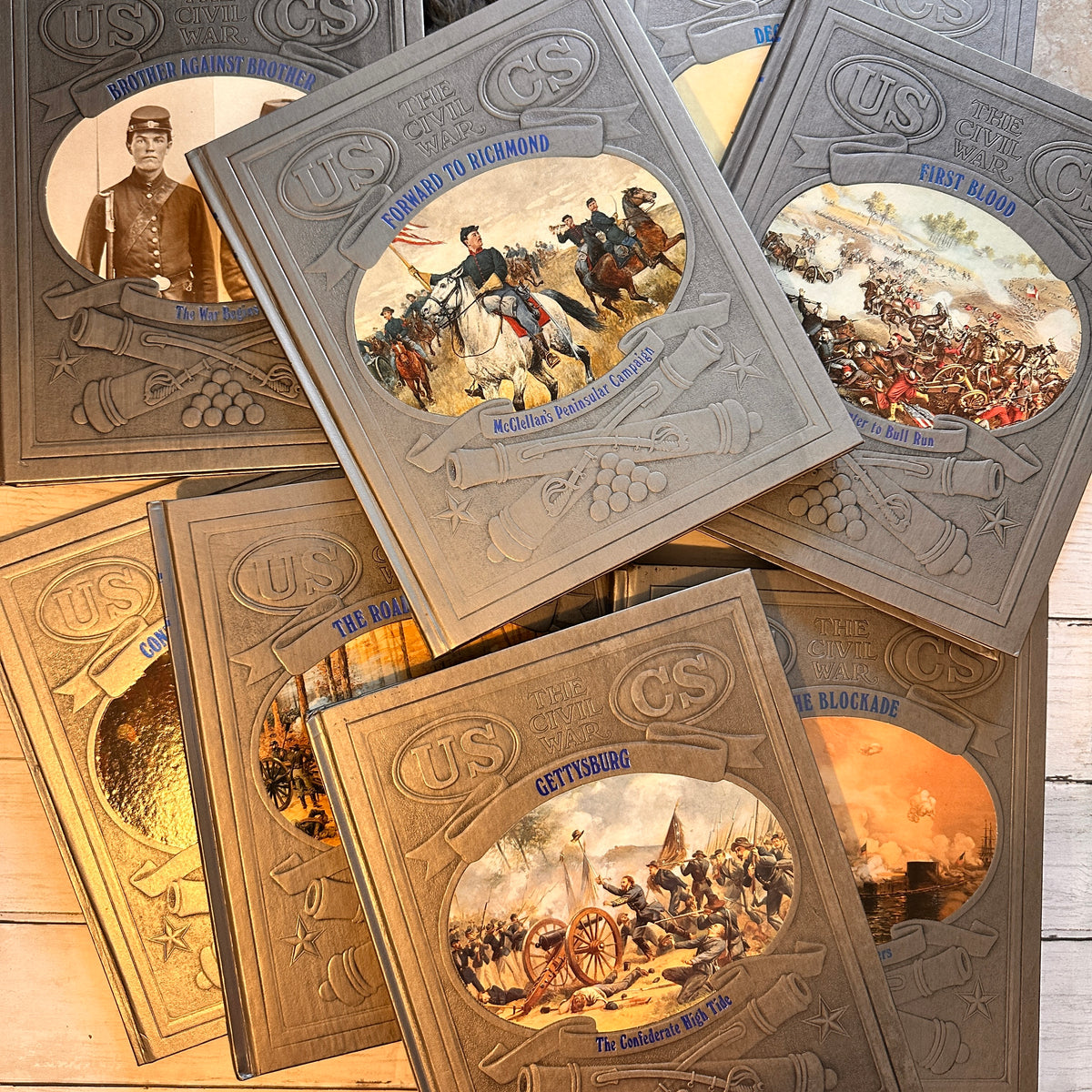 Time Life The Civil War books - 1983-1985
