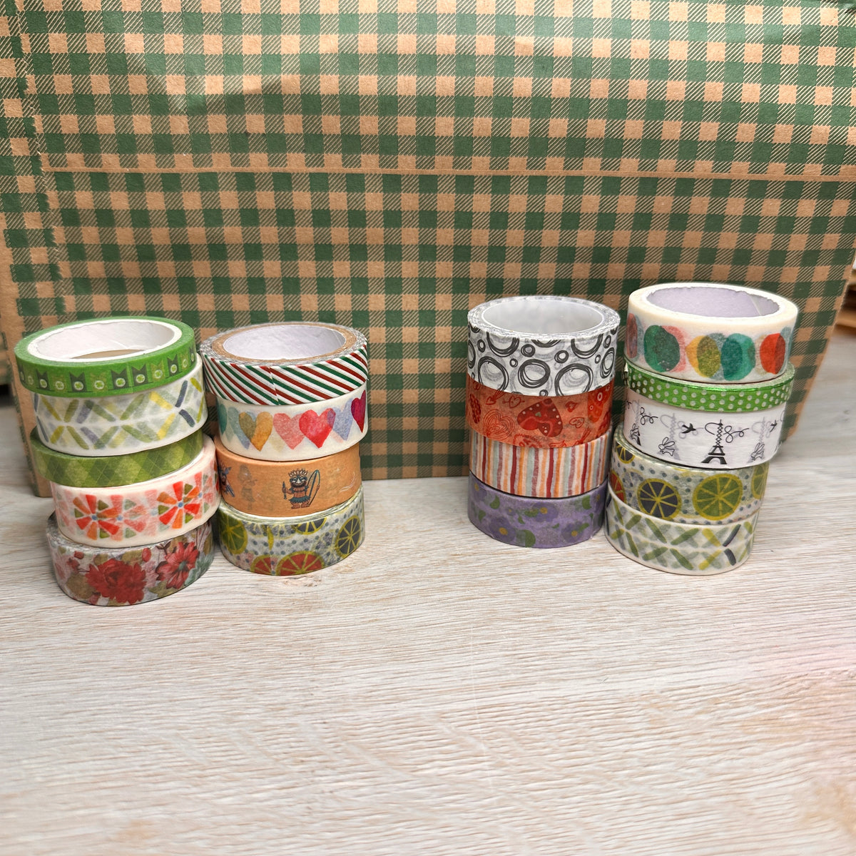 Washi Tape bundles - 9 rolls