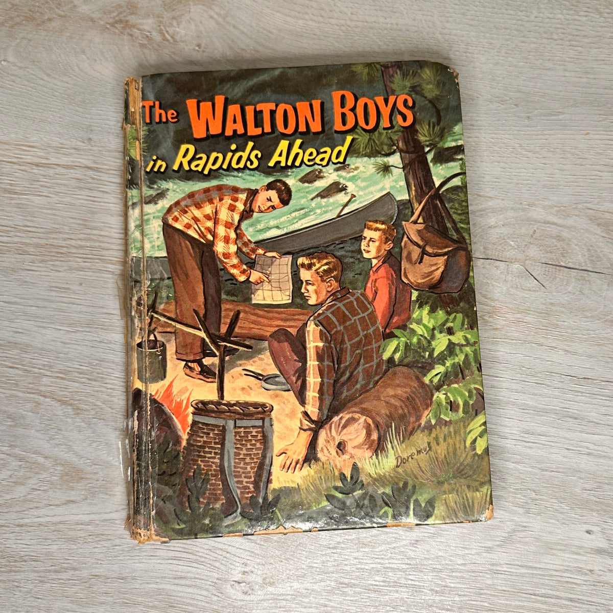 The Walton Boys in Rapids Ahead