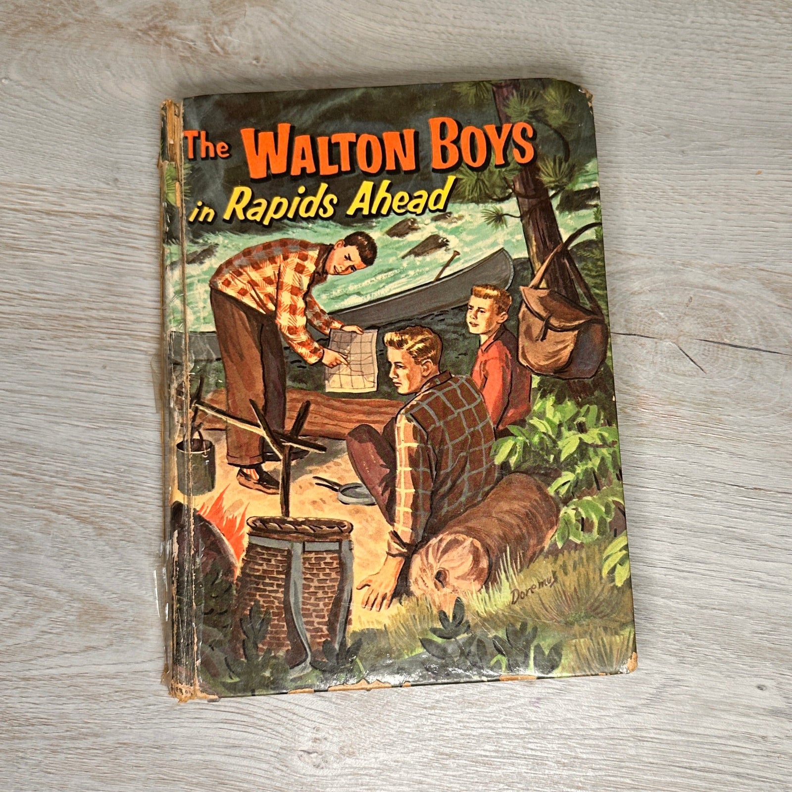 The Walton Boys in Rapids Ahead