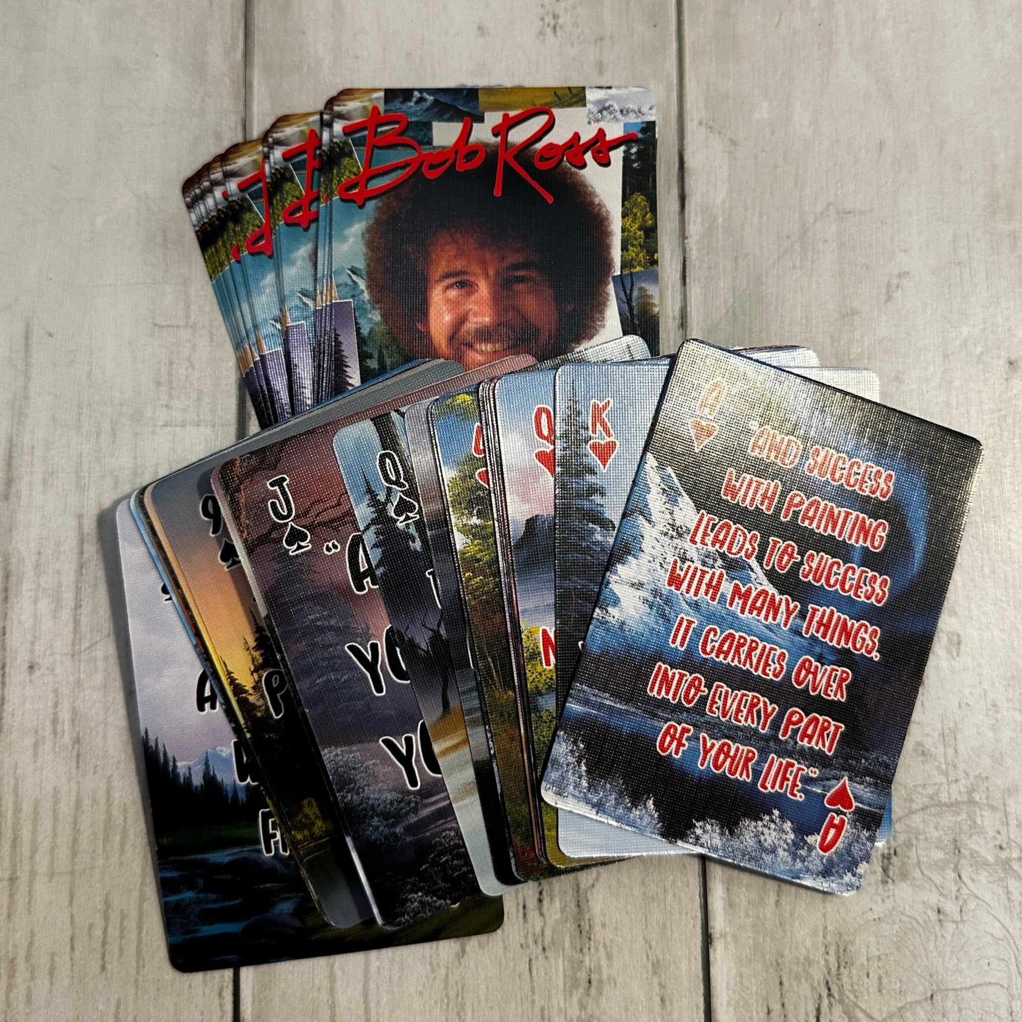 Bob Ross - Playing Cards