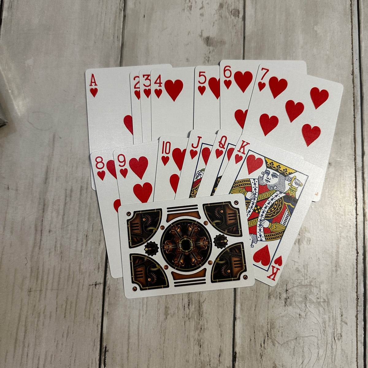 Steampunk Gold - Playing Cards