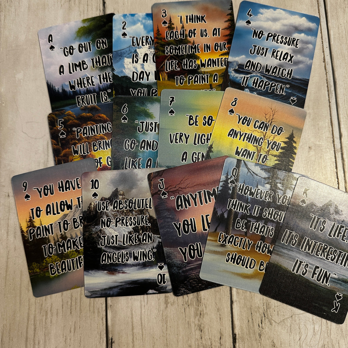 Bob Ross - Playing Cards