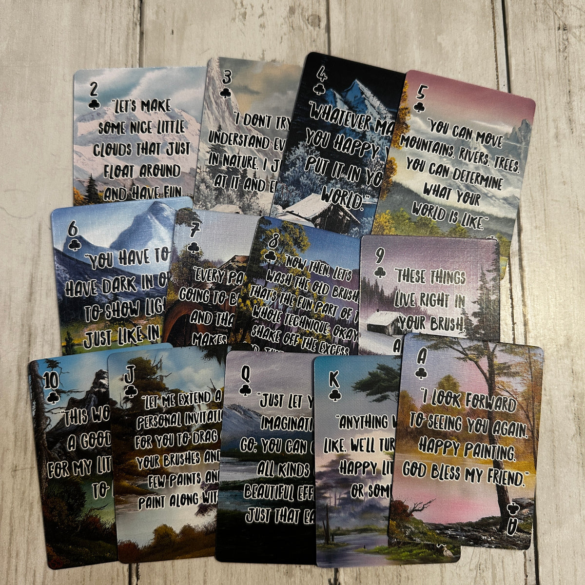 Bob Ross - Playing Cards