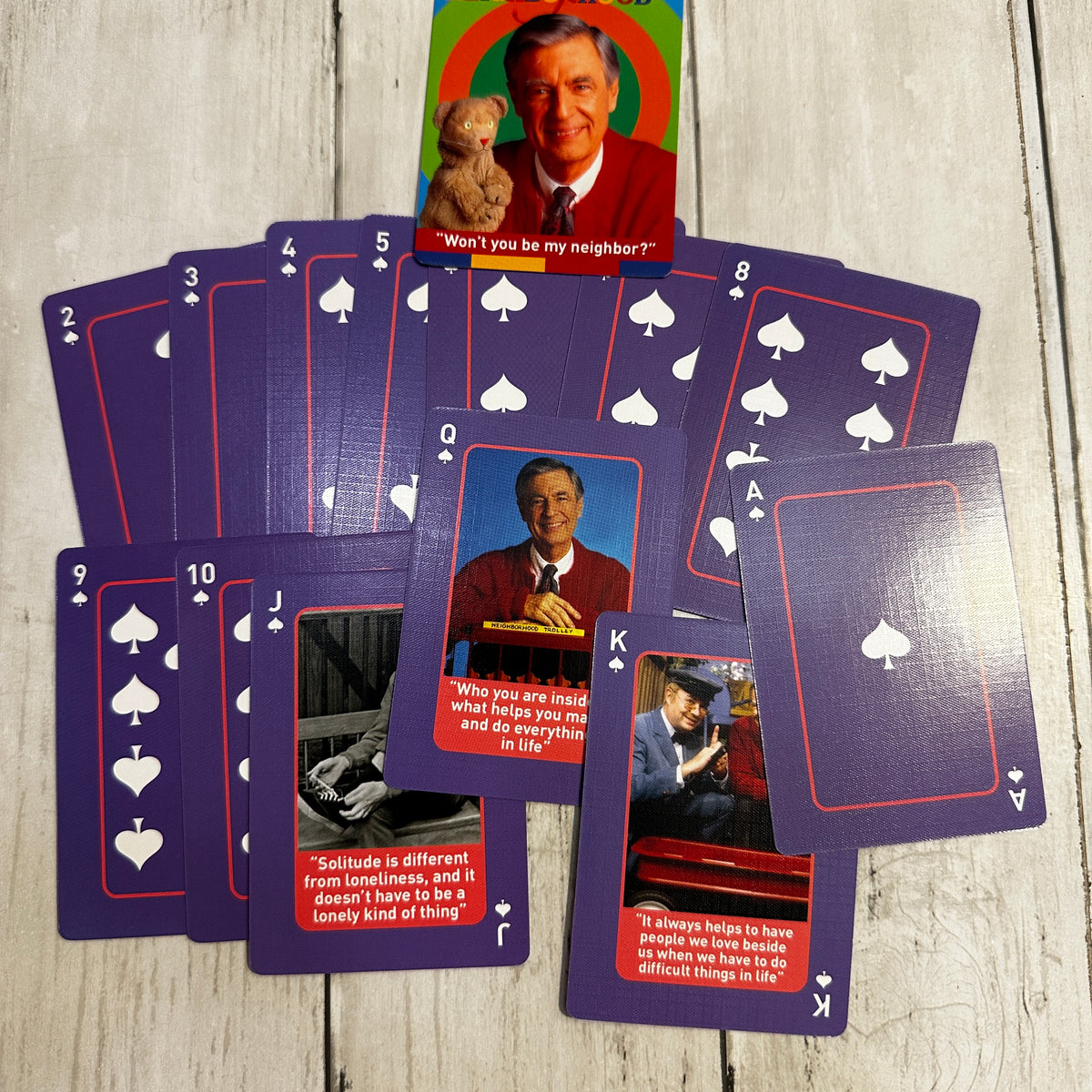 Mister Rogers - Playing Cards