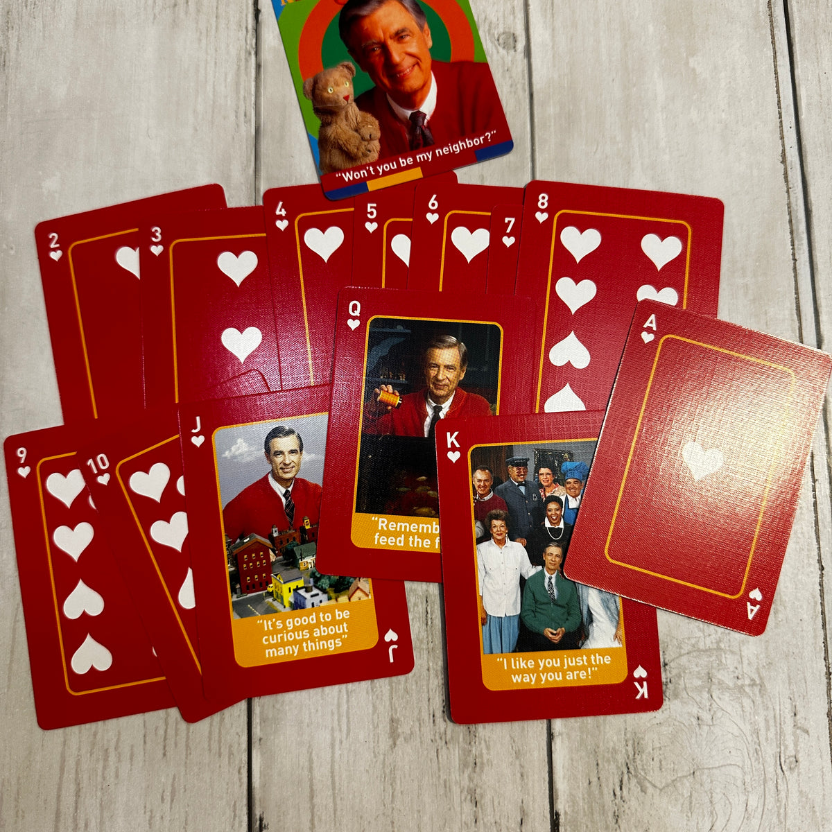 Mister Rogers - Playing Cards