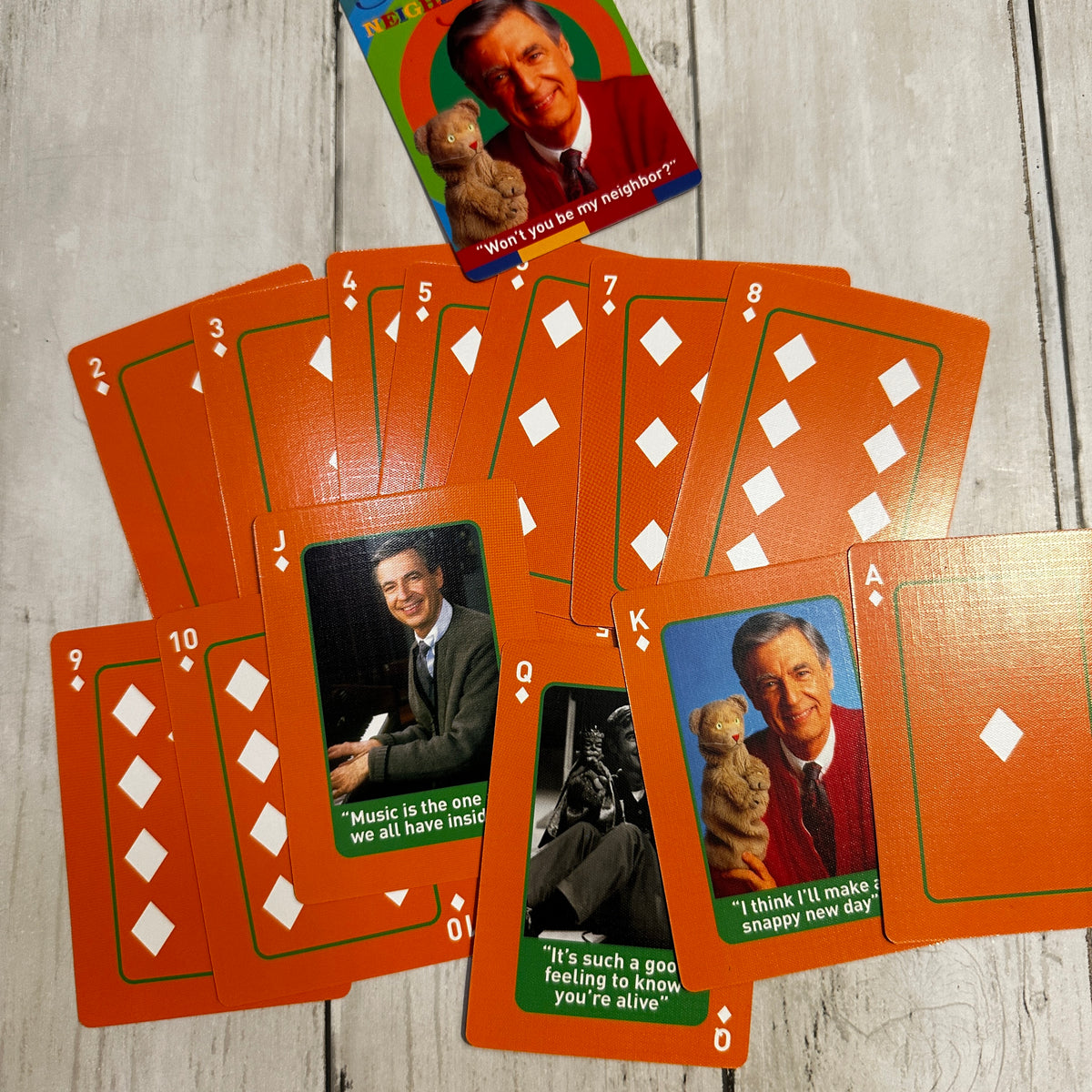 Mister Rogers - Playing Cards
