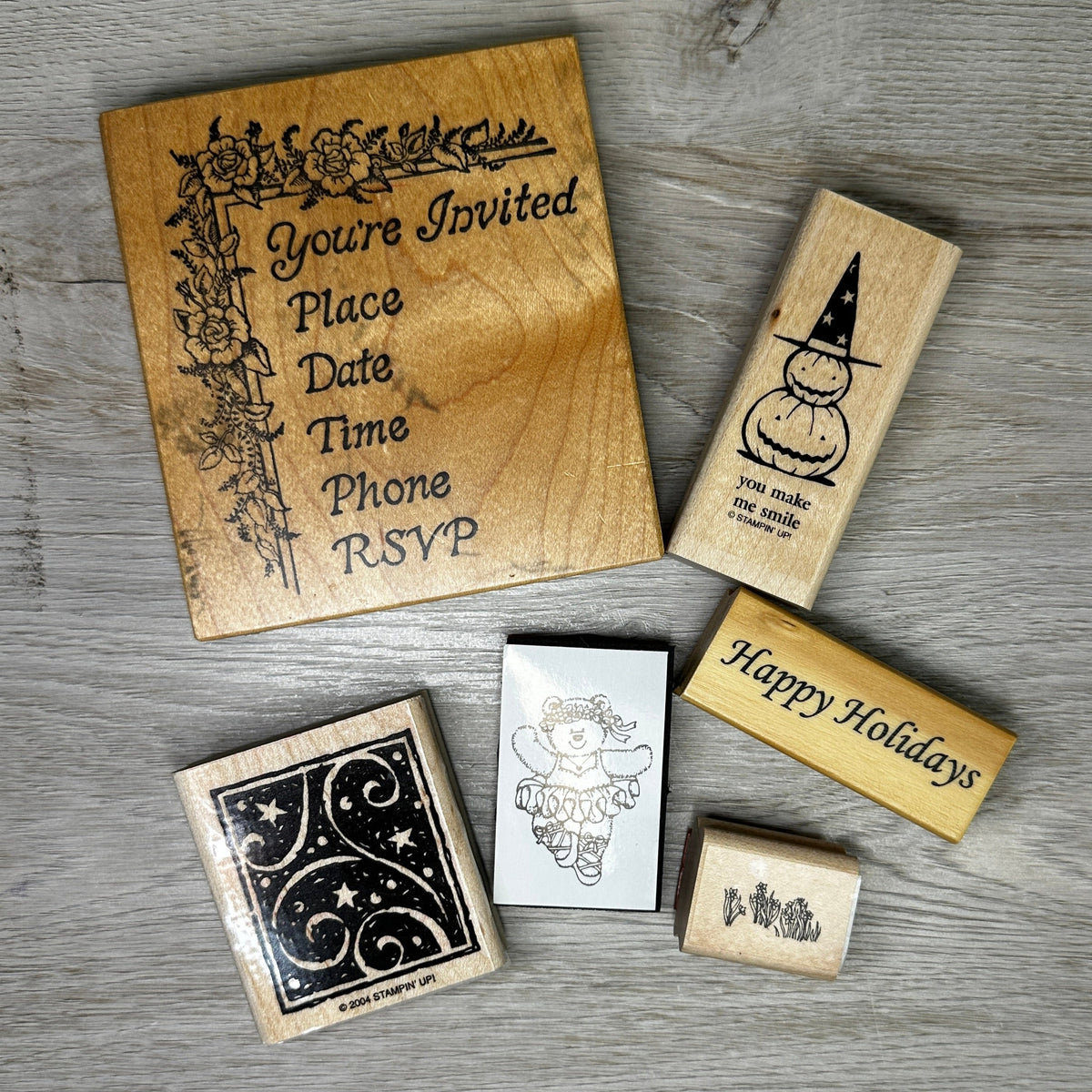 Rubber Stamp bundles - Used
