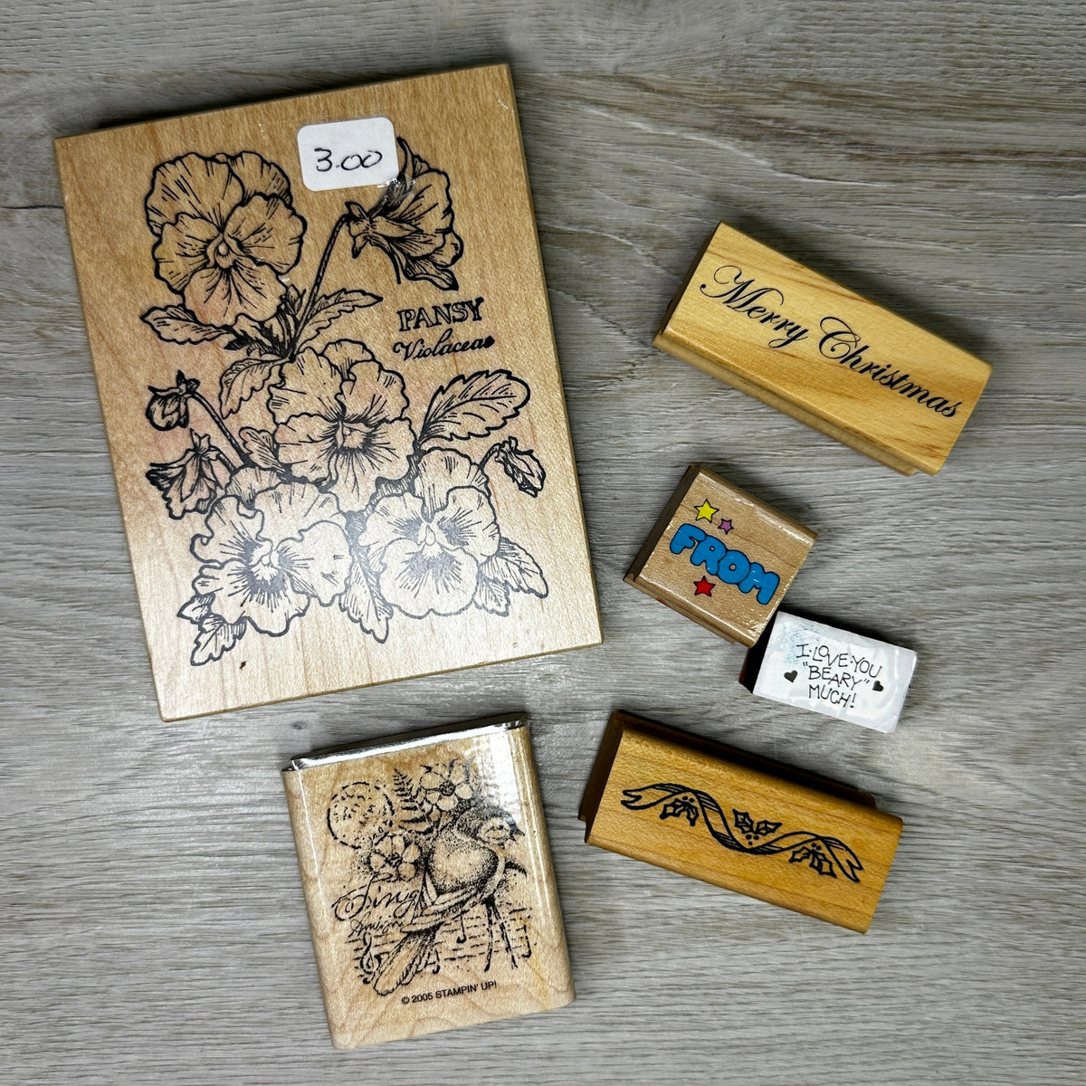 Rubber Stamp bundles - Used