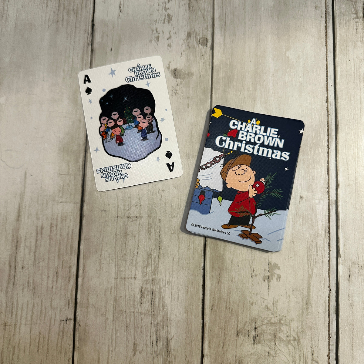 charlie brown mtg card A Charlie Brown Christmas - Playing Cards