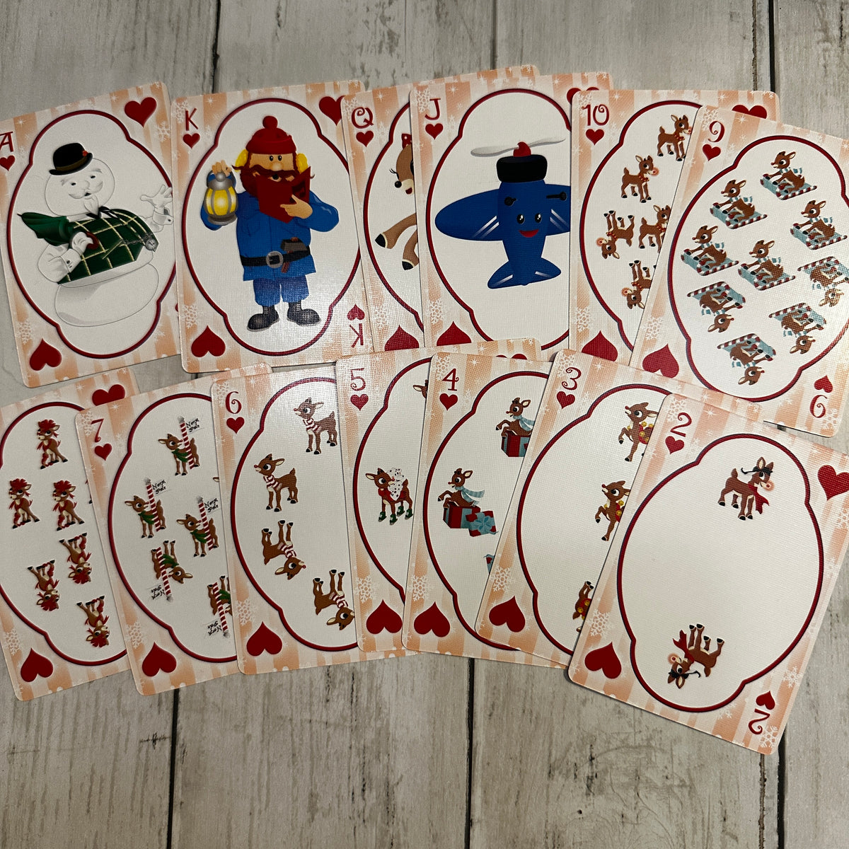 Rudolph the Red Nosed Reindeer - Playing Cards