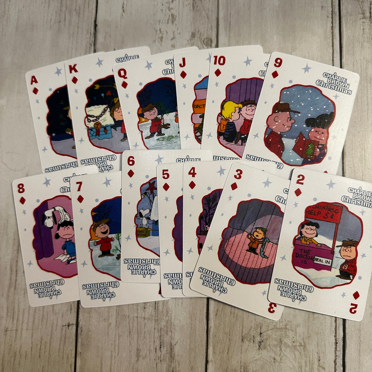 charlie brown mtg card A Charlie Brown Christmas - Playing Cards